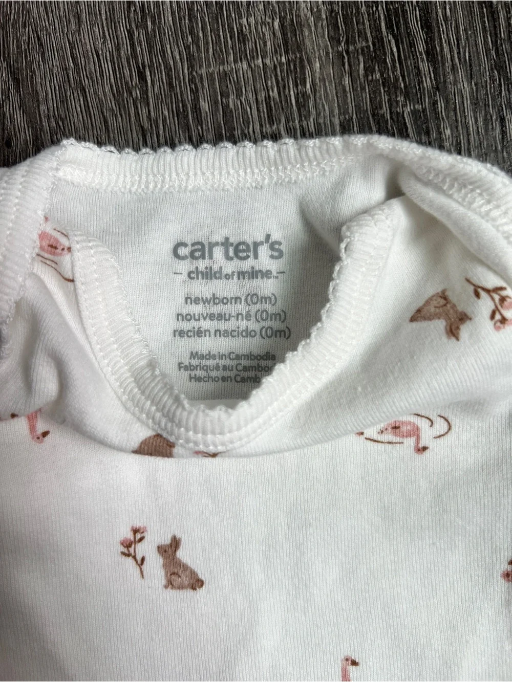 Carter’s Floral Baby Onesie Bundle | Newborn